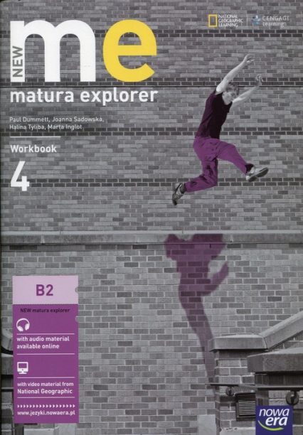 New Matura Explorer 4 Workbook Szkoła ponadgimnazjalna Poziom B2 - Benne Rebecca Robb, Dummett Paul, Inglot Marta, Polit Beata | okładka