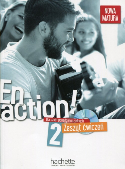 En Action 2 Zeszyt ćwiczeń + CD Szkoła ponadgimnazjalna - Gallon Fabienne, Himber Celine | okładka