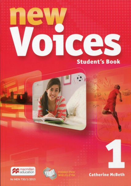 New Voices 1 Podręcznik wieloletni Gimnazjum - Catherine McBeth | okładka