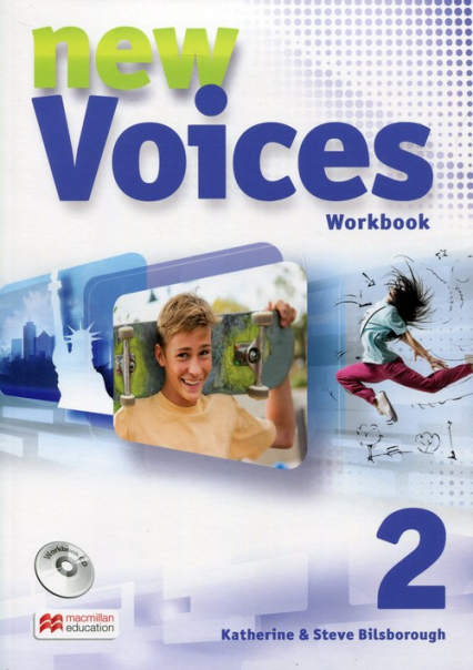 New Voices 2 Zeszyt ćwiczeń z płytą CD wersja wieloletnia Gimnazjum - Bilsborough Katherine i Steve | okładka