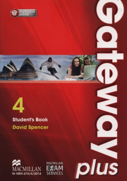 Gateway Plus 4 B2 Student's Book + Workbook online Szkoły ponadgimnazjalne - David Spencer | okładka