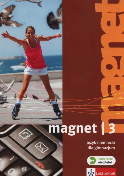 Magnet 3 Podręcznik wieloletni + CD Gimnazjum - Giorgio Motta | okładka