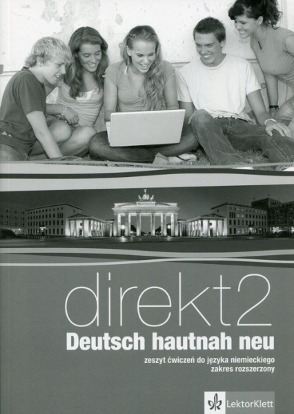 Direkt Deutsch Hautnah Neu 2 Zeszyt ćwiczeń z płytą CD Zakres rozszerzony Szkoła ponadgimnazjalna -  | okładka