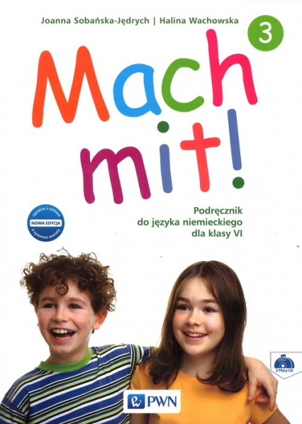 Mach mit! 3 Podręcznik Szkoła podstawowa - Joanna Sobańska-Jędrych, Wachowska Halina | okładka
