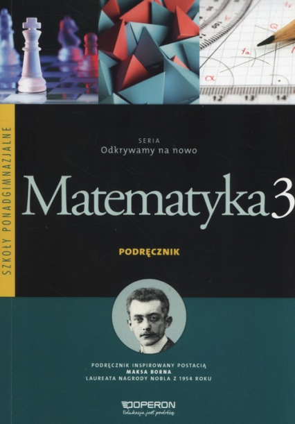 Matematyka 3 Podręcznik Szkoły ponadgimnazjalne - Ciołkosz Monika, Jatczak Anna | okładka