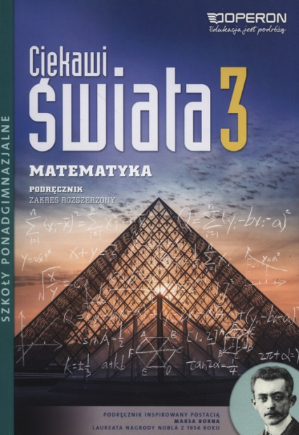 Ciekawi świata Matematyka 3 Podręcznik zakres rozszerzony Szkoły ponadgimnazjalne - Henryk Pawłowski | okładka