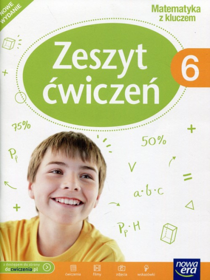 Matematyka z kluczem 6 Zeszyt ćwiczeń Szkoła podstawowa - Mańkowska Agnieszka | okładka