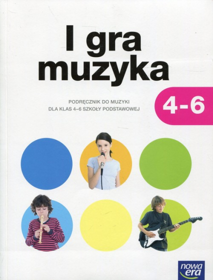 I gra muzyka 4-6 Podręcznik do muzyki Szkoła podstawowa - Gromek Monika, Kilbach Grażyna | okładka