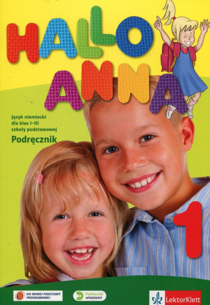 Hallo Anna 1 Podręcznik + 2CD Szkoła podstawowa - Olga Swerlowa | okładka