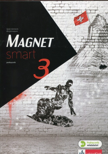 Magnet Smart 3 Podręcznik z płytą CD Gimnazjum - Giorgio Motta | okładka