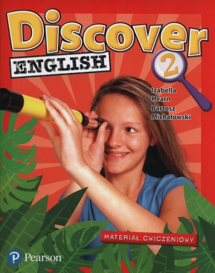 Discover English 2 Materiał ćwiczeniowy Szkoła podstawowa - Hearn Izabella, Michałowski Bartosz | okładka