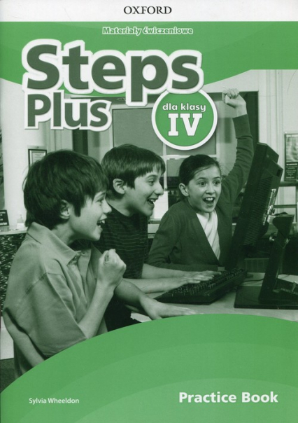 Steps Plus 4 Materiały ćwiczeniowe + Online Practice Book Szkoła podstawowa - .Wheeldon Sylvia | okładka