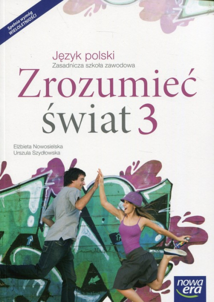 Zrozumieć świat 3 Język polski Podręcznik Zasadnicza szkoła zawodowa -  | okładka