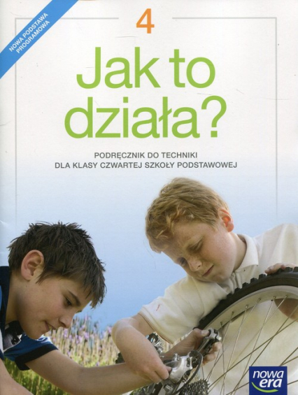 Jak to działa 4 Podręcznik do techniki Szkoła podstawowa - Łabecki Lech | okładka
