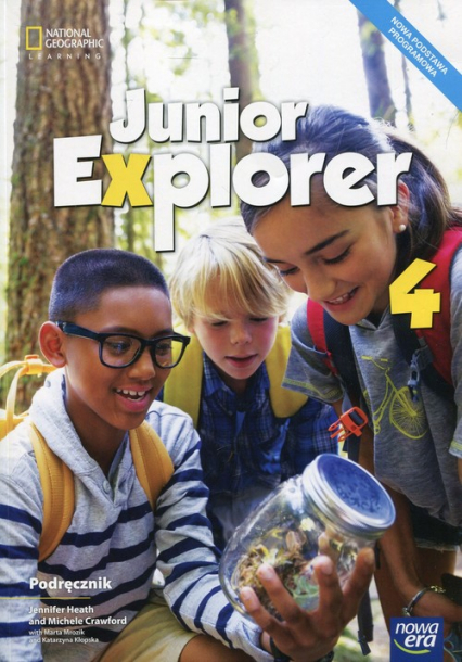 Junior Explorer 4 Podręcznik Szkoła podstawowa - Crawford Michele, Heath Jennifer | okładka