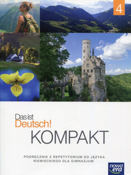 Das ist Deutsch! Kompakt 4 Język niemiecki Podręcznik z repetytorium + 2CD Gimnazjum - Mróz-Dwornikowska Sylwia | okładka