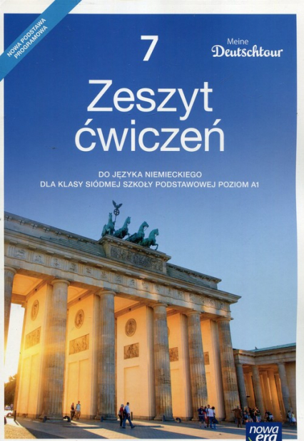 Meine Deutschtour Język niemiecki 7 Ćwiczenia Poziom A1 Szkoła podstawowa - Kosacka Małgorzata | okładka
