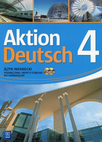 Aktion Deutsch 4 Podręcznik i repetytorium + 2CD Gimnazjum - Anna Potapowicz | okładka