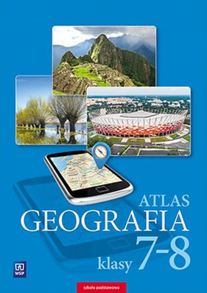 Geografia 7-8 Atlas Szkoła podstawowa -  | okładka
