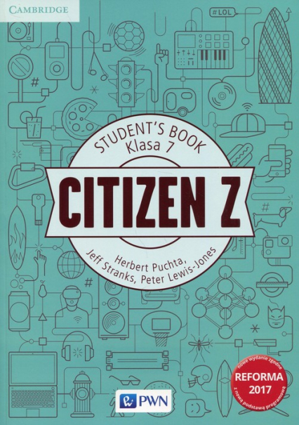 Citizen Z Klasa 7 Student's Book Szkoła podstawowa - Lewis-Jones Peter, Puchta Herbert, Stranks Jeff | okładka
