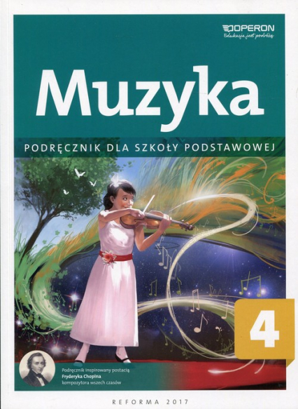 Muzyka 4 Podręcznik Szkoła podstawowa - Justyna Górska-Guzik | okładka