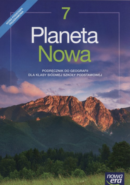 Planeta Nowa 7 Podręcznik Szkoła podstawowa - Malarz Roman, Rachwał Tomasz, Szubert Mariusz | okładka