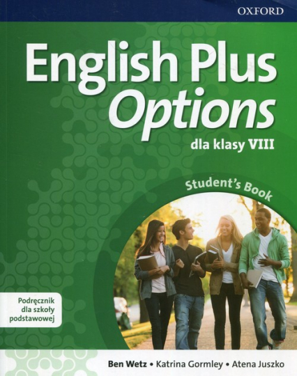 English Plus Options 8 Podręcznik z płytą CD Szkoła podstawowa - Gormley Katrina | okładka