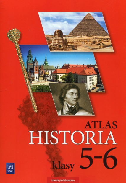 Historia 5-6 Atlas Szkoła podstawowa -  | okładka