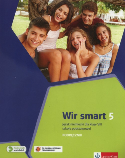 Wir Smart 5 Podręcznik + CD Szkoła podstawowa - Giorgio Motta | okładka