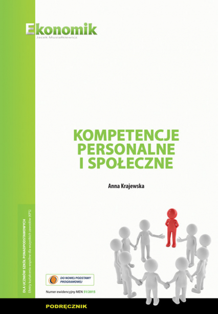 Kompetencje personalne i społeczne - Anna Krajewska | okładka