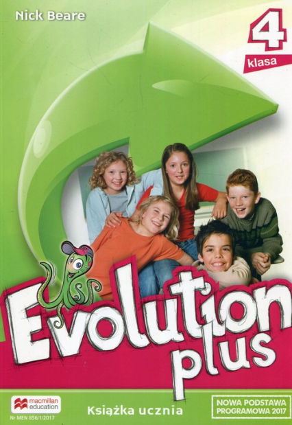 Evolution Plus 4 Książka ucznia Szkoła podstawowa - Nick Beare | okładka