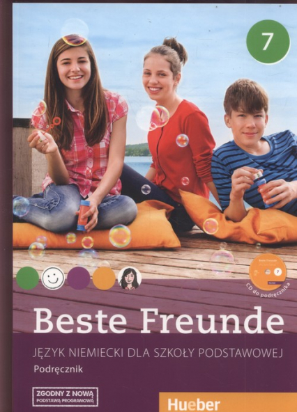 Beste Freunde 7 Podręcznik + CD Szkoła podstawowa - Bovermann Monika, Georgiakaki Manuela, Graf-Riemann Elisabeth | okładka