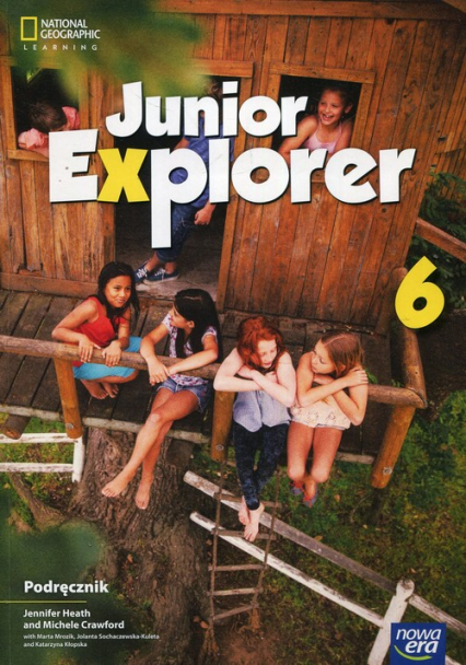 Junior Explorer 6 Podręcznik Szkoła podstawowa - Crawford Michele, Heath Jennifer, Mrozik Marta | okładka