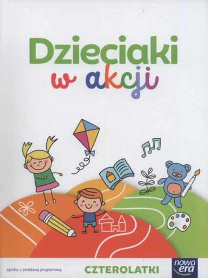 Dzieciaki w akcji 4-latki BOX Wychowanie przedszkolne - Mucha Karina, Stalmach-Tkacz Anna | okładka