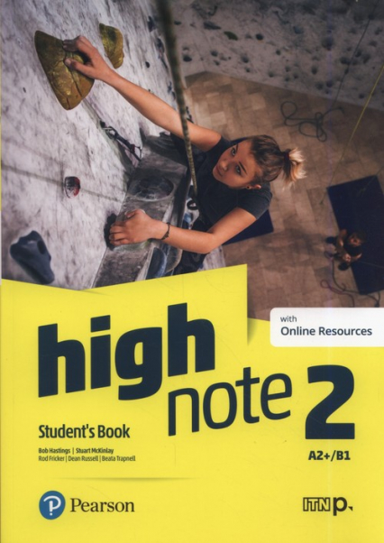 High Note 2 Student’s Book Szkoła ponadpodstawowa i ponadgimnazjalna - Hastings Bob, McKinlay Stuart | okładka