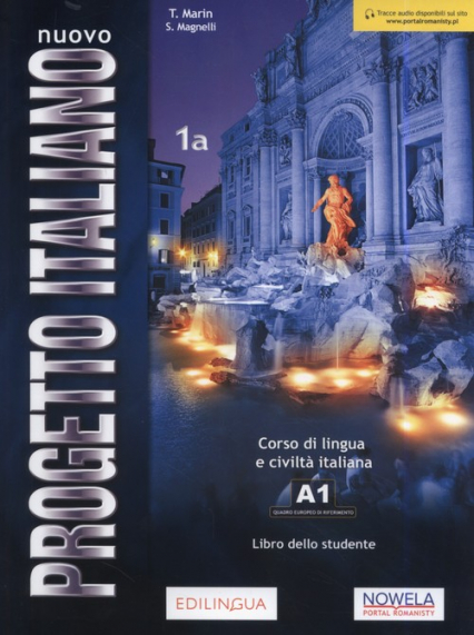 Nuovo Progetto Italiano 1A Podręcznik Szkoła ponadpodstawowa - Magnelli S., Martin P. | okładka