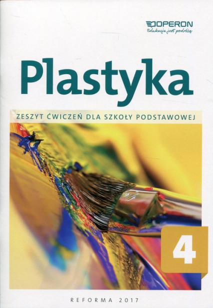 Plastyka 4 Zeszyt ćwiczeń Szkoła podstawowa - Piotr Florianowicz | okładka