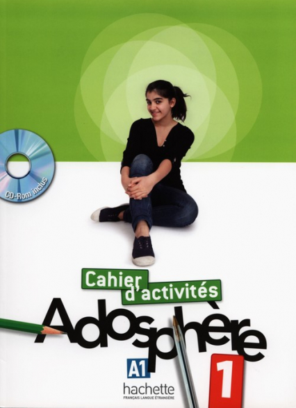 Adosphere 1 Ćwiczenia z płytą CD Gimnazjum - Himber Celine, Poletti Marie-Laure | okładka