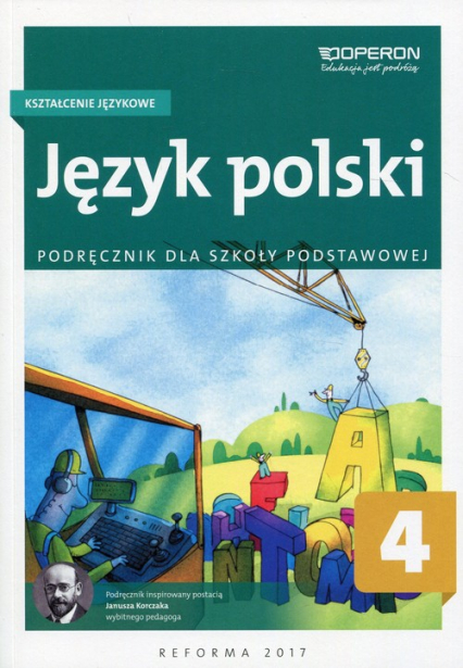 Język polski 4 Kształcenie językowe Podręcznik Szkoła podstawowa - Białek Małgorzata | okładka