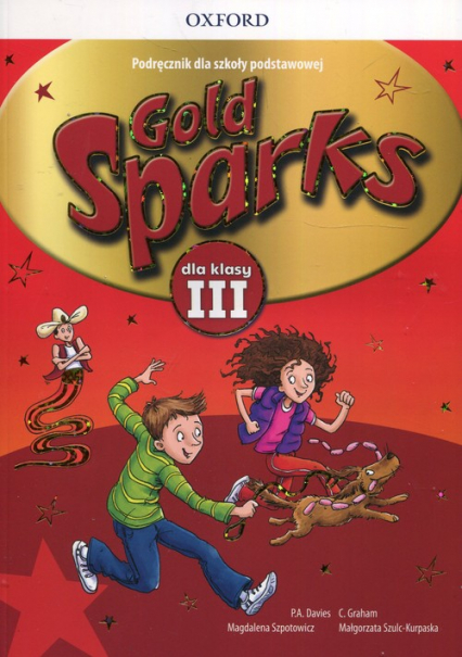Gold Sparks 3 Podręcznik + CD - Davies P.A., Graham C., Szpotowicz Magdalena | okładka