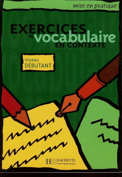 Exercices de vocabulaire en contexte niveau debutant - Roland Eluerd | okładka