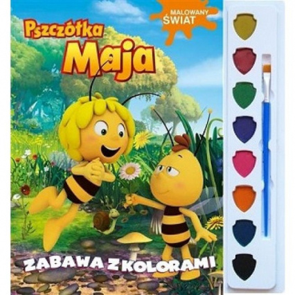 Pszczółka Maja Malowany świat Zabawa z kolorami -  | okładka