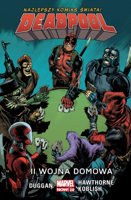 II wojna domowa Deadpool - Gerry Duggan | okładka
