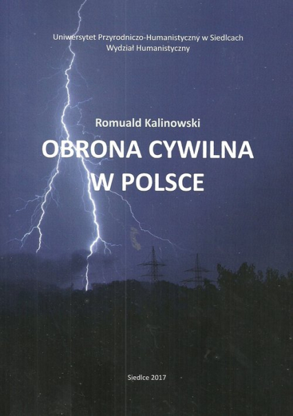 Obrona cywilna w Polsce - Romuald Kalinowski | okładka