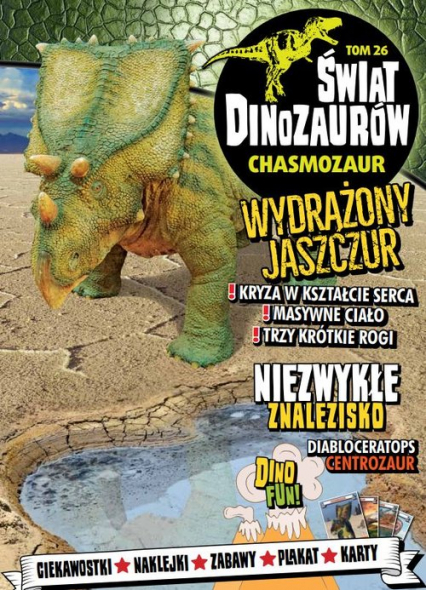 Świat Dinozaurów Tom 26 Chasmozaur -  | okładka