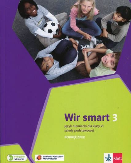 Wir smart 3 Język niemiecki dla klasy 6 Podręcznik z płytą CD Szkoła podstawowa - Sękowska Katarzyna, Wieszczecz | okładka