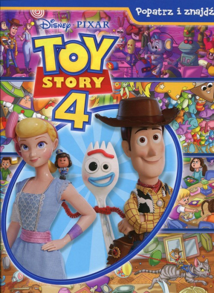 Disney Toy Story 4 Popatrz i znajdź -  | okładka