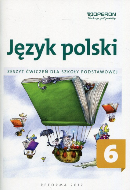 Język polski 6 Zeszyt ćwiczeń Szkoła podstawowa - Alicja Krawczuk-Goluch | okładka