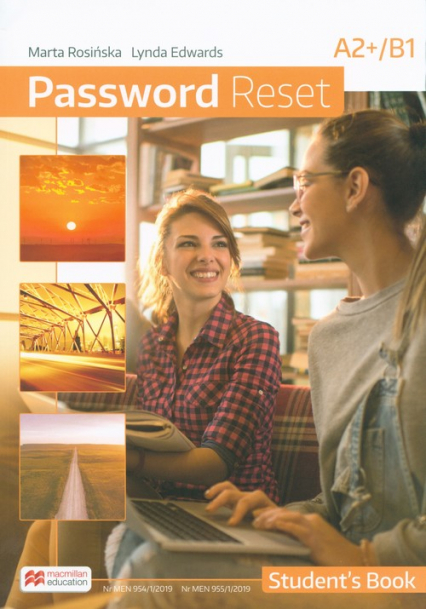 Password Reset A2+/B1 Student's Book Szkoła ponadpodstawowa - Edwards Lynda, Rosinska Marta | okładka