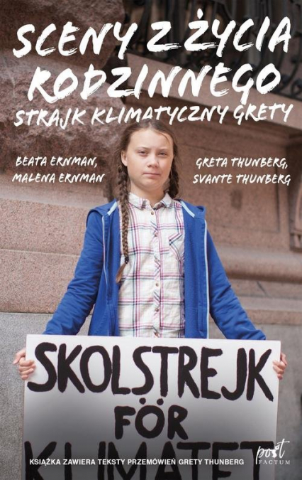 Sceny z życia rodzinnego Strajk klimatyczny Grety - Ernman Beata, Ernman Malena, Thunberg Greta, Thunberg Svante | okładka